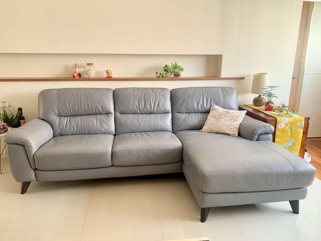 Real Leather Sofa Seater Chair Maltapark, 57 OFF