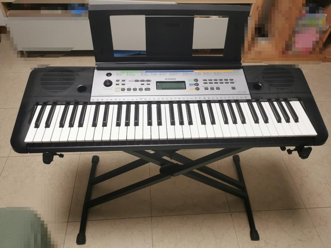 Yamaha ypt 255 touch sensitive sale