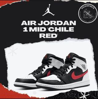 [PRE-ORDER] Air Jordan 1 Mid “Chile Red”