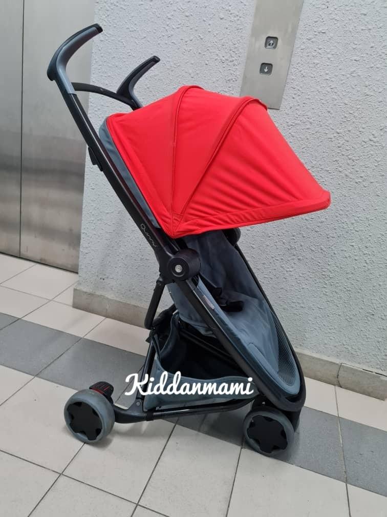 Quinny Zapp Flex Red on Graphite Babies Kids Going Out