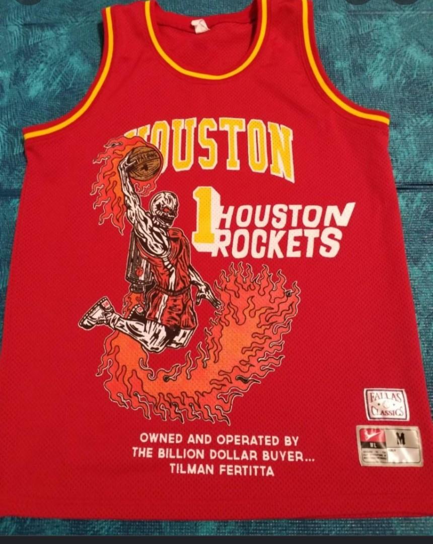 RARE Warren Lotas Houston Rockets Jersey Luxury Apparel on Carousell