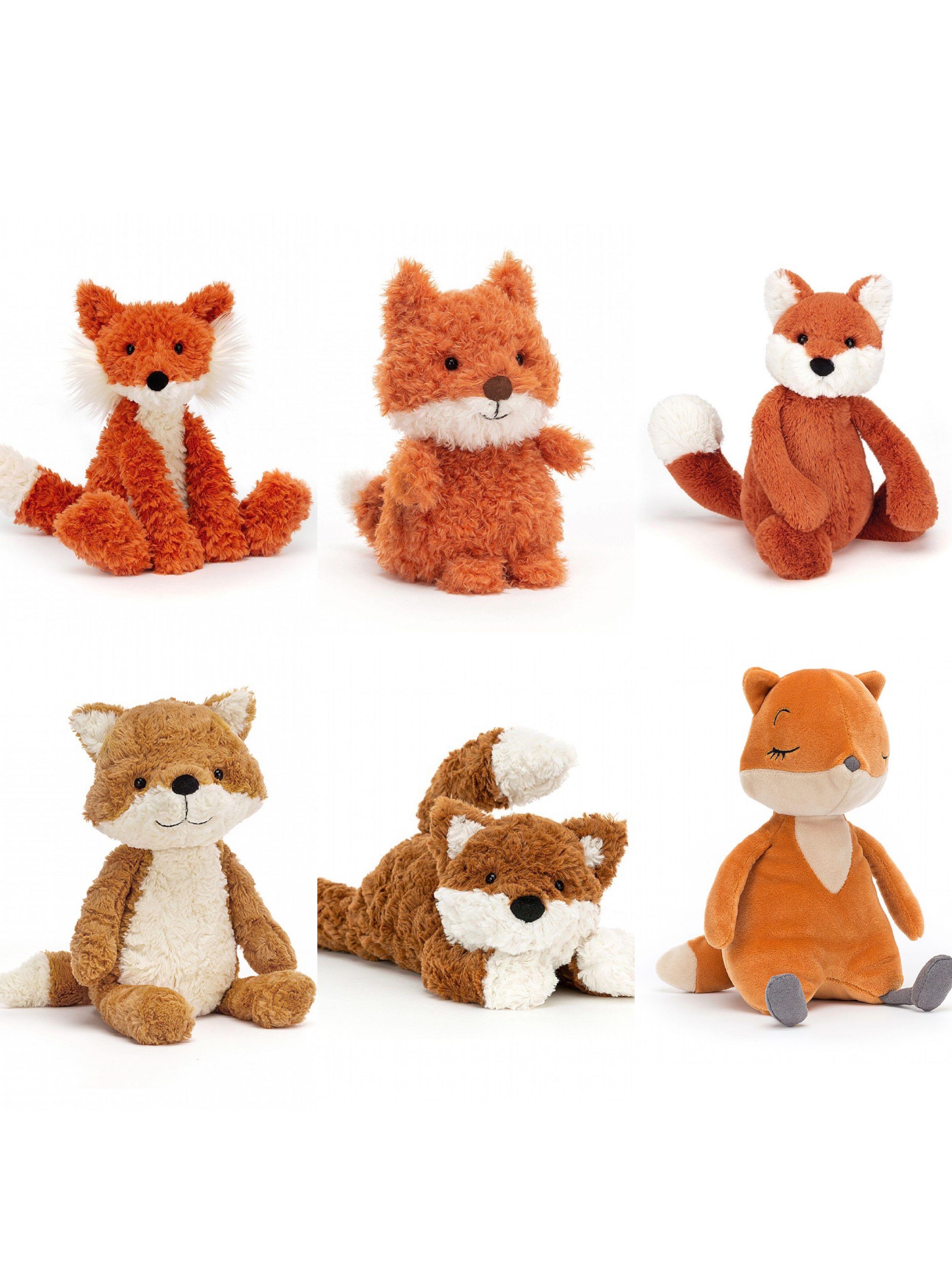 Jellycat Tuffet Fox Tumblie Fox Crumble Fox Little Fox BNWT Hobbies Toys Toys Games on Carousell