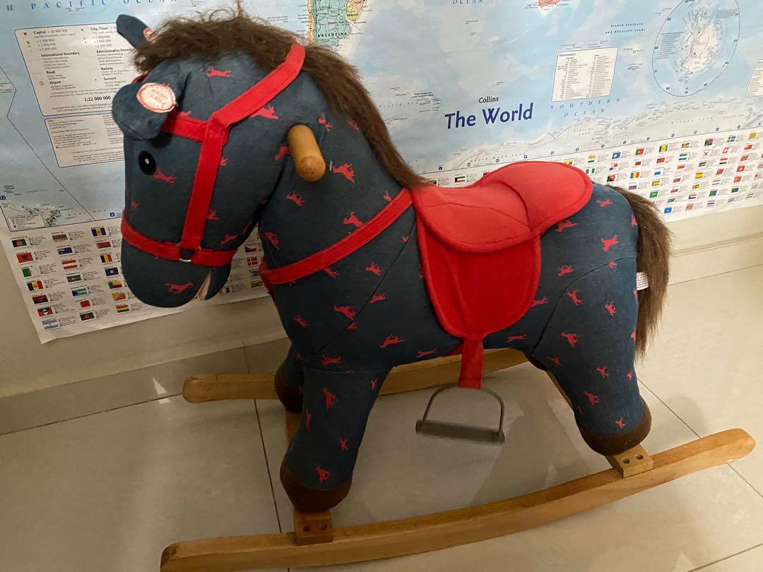 Wooden rocking clearance horse kmart