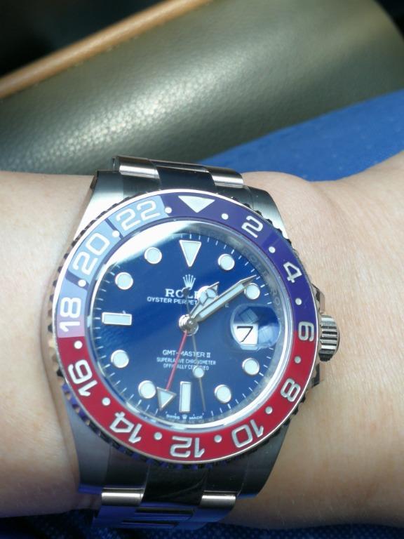 しろ 全新ROLEX 勞力士格林尼治型II GMT-MASTER II 126719BLRO-0002