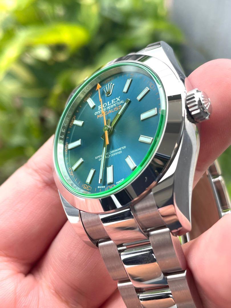 Rolex milgauss discount rainbow mk1