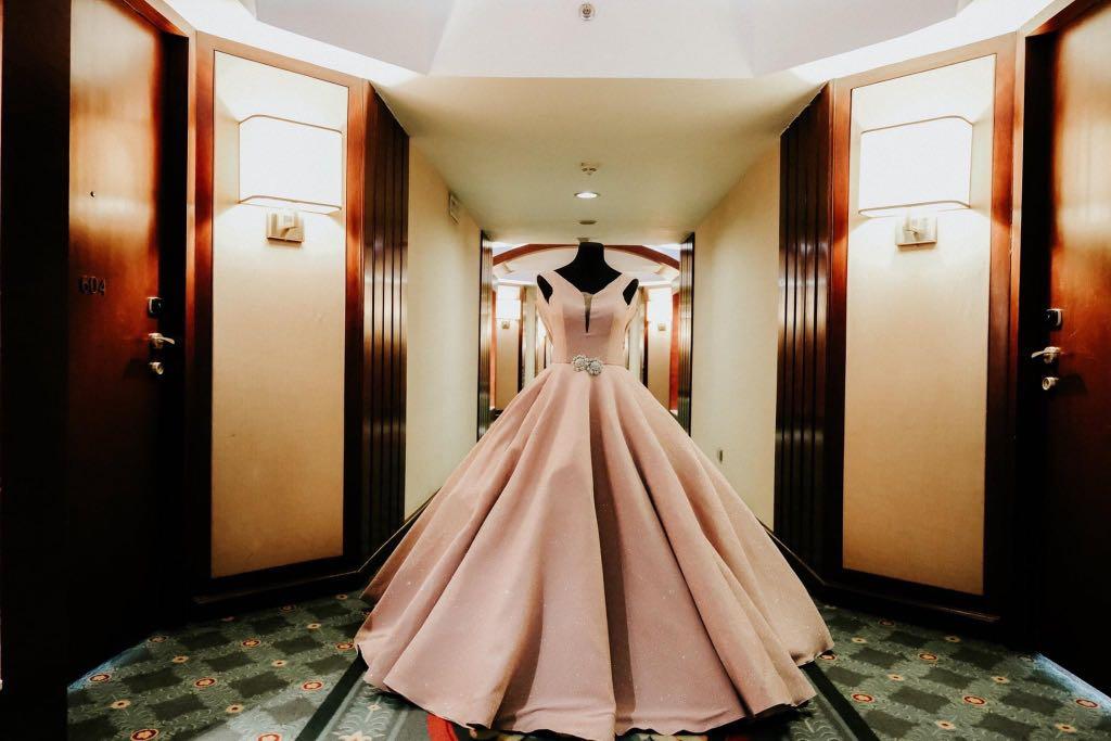 Rose Gold Ball Gown for sale Women s Fashion Dresses Sets