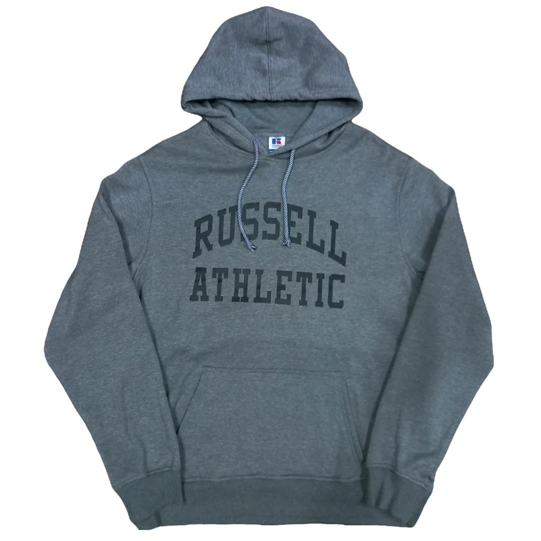 Russell Athletic Hoodie - Grey, Fesyen 