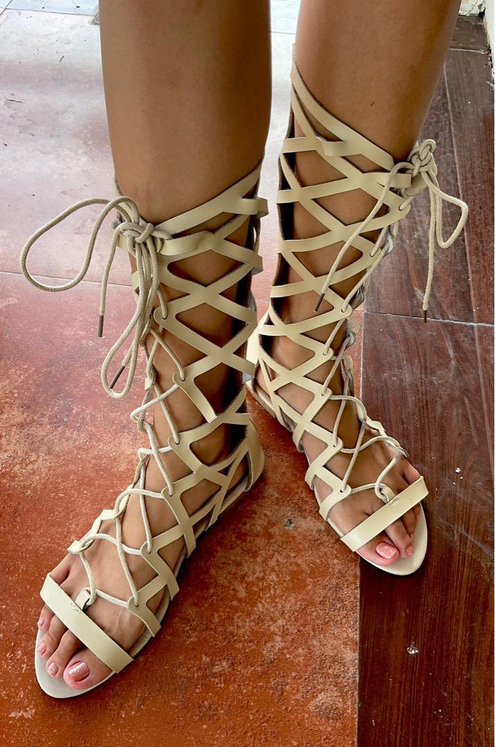 Buy Gladiator Sandals for Women Leather Sandals Ankle Strap Sandals,  Sandales Grecques, Griechische Sandalen, IRA Online in India - Etsy