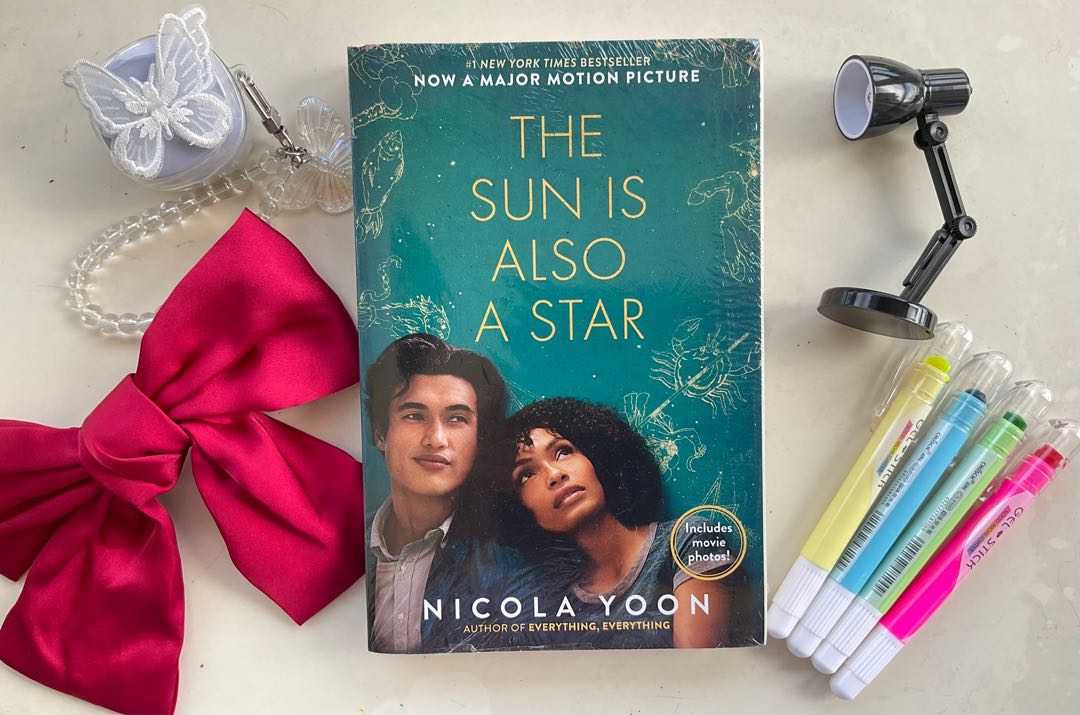 SALE!! The Sun is also a star by Nicola Yoon Movie tied cover & Are we
