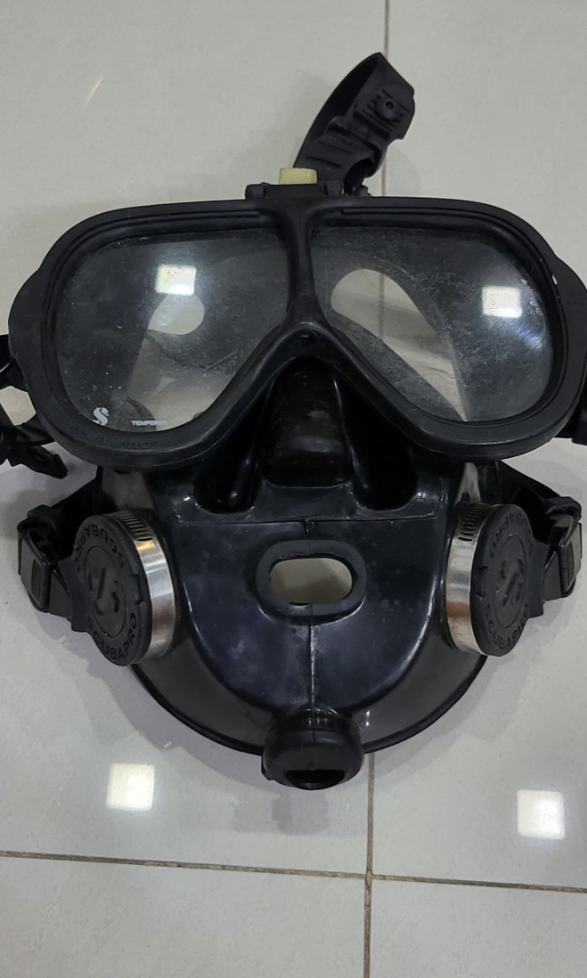 Scubapro Full Face Mask, Sports Equipment, Sports & Games, Water Sports