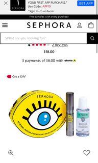 clear makeup bolsa sephora