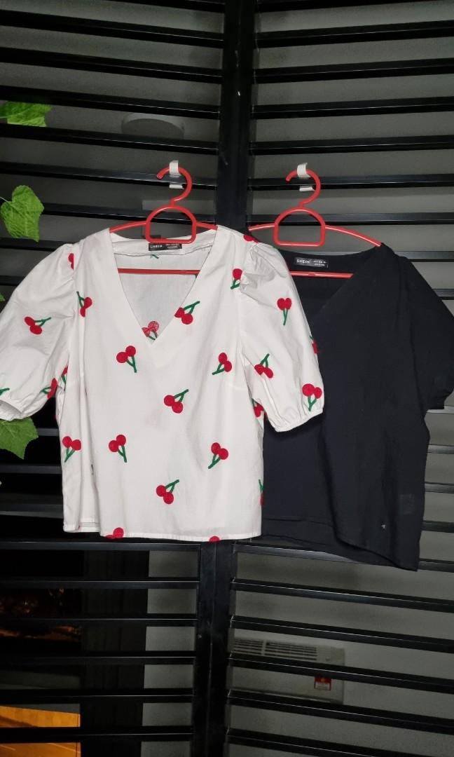 Shein cute tops, Women's Fashion, Tops 