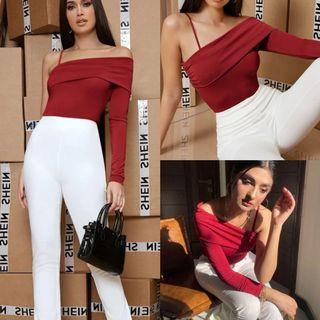 Shein One Shoulder Top