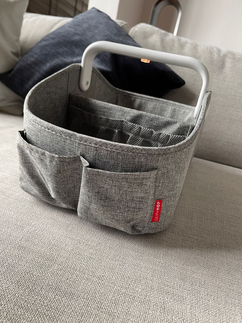 Skip Hop Light Up Diaper Caddy, Grey, Babies & Kids, Bathing & Changing