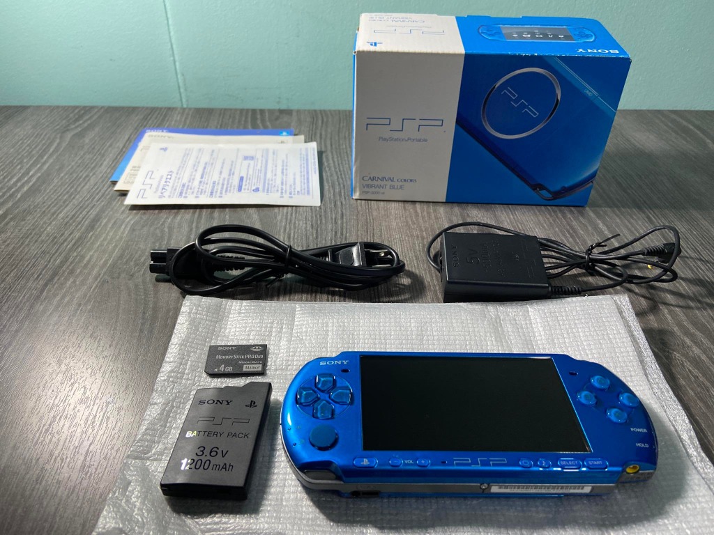 Psp 3000 clearance vibrant blue