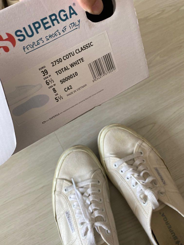 superga size 39