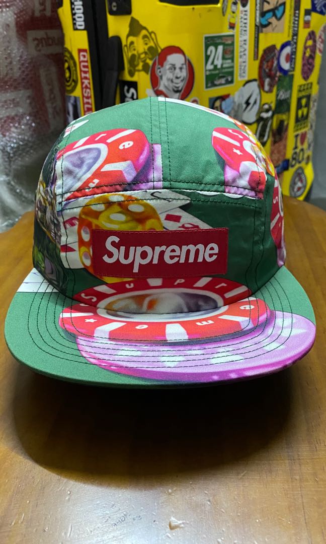 Supreme Casino Camp Hat Green Os New