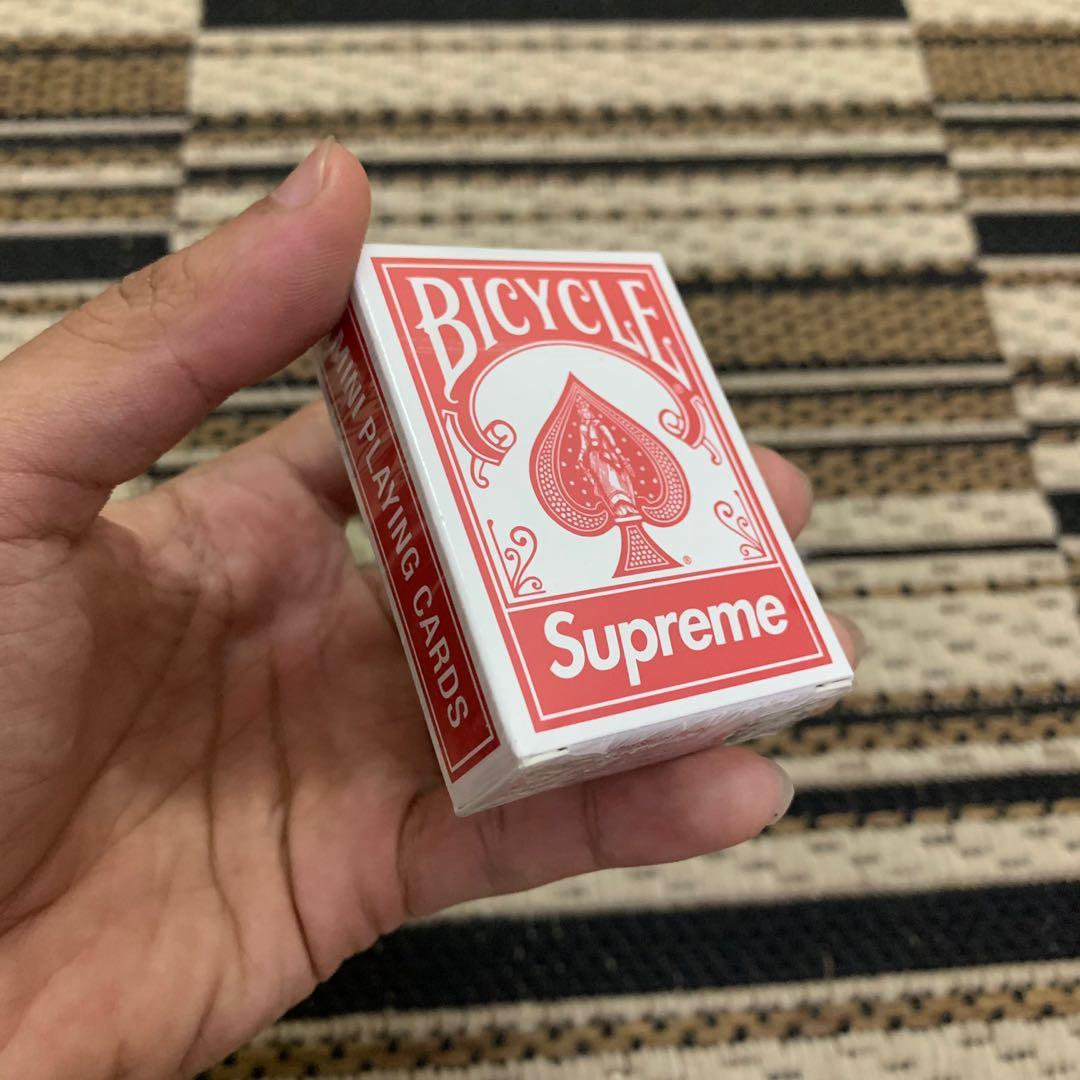 Supreme x Bicycle Mini Playing Cards Deck - Red