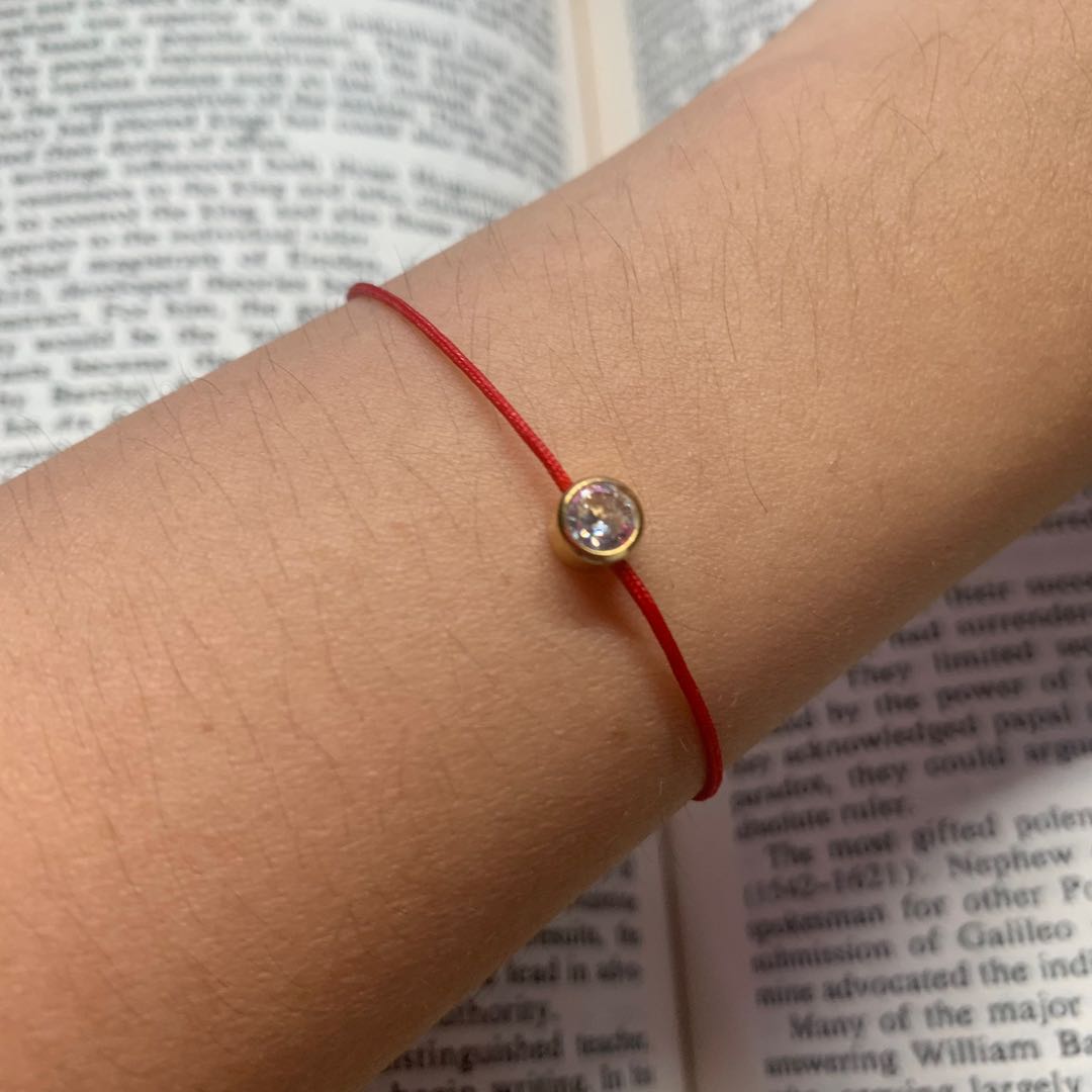 Red string bracelet outlet swarovski