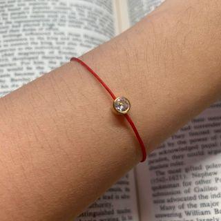 Swarovski Red String Bracelet