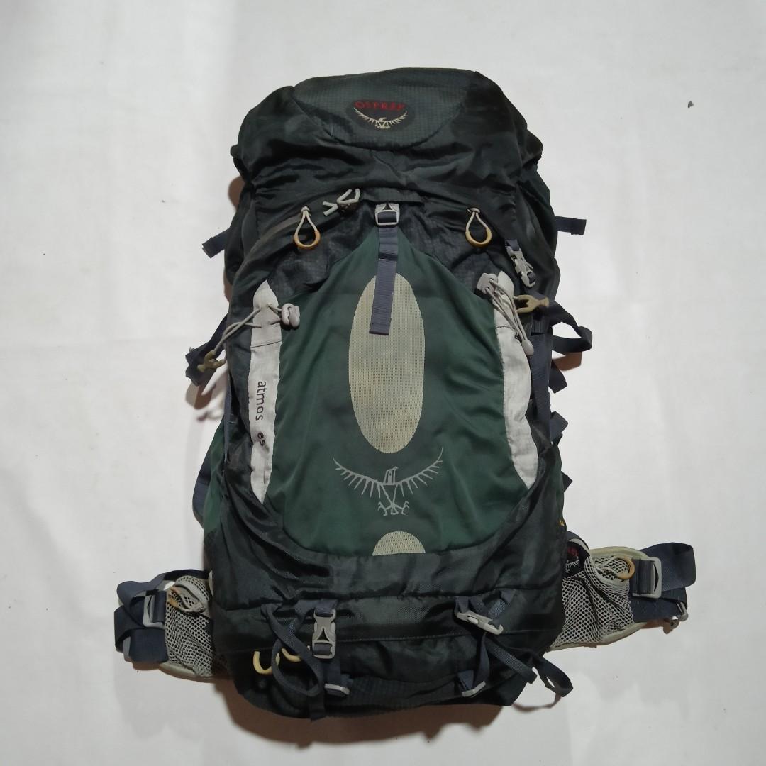Tas ransel Carrier osprey atmos 65 ag bekas second branded preloved