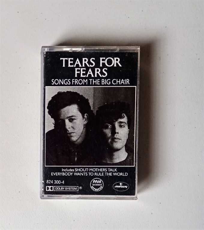 Tears For Fears_Songs From The Big Chair Cassette Tape_VG++_PHL Press