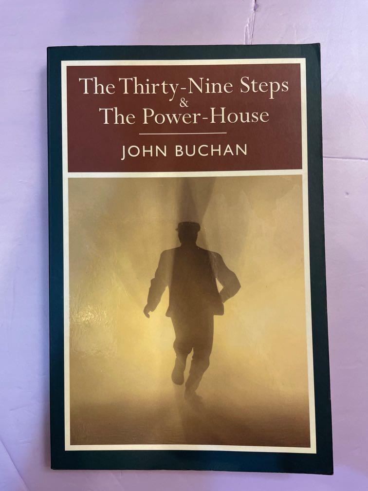 The thirty-Nine Steps  The Power-House John Buchan, 興趣及遊戲, 書本 文具, 小說  故事書- Carousell