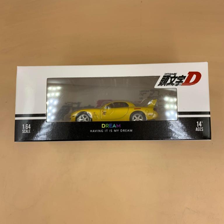 Time Micro 1/64 Scale Initial D Mazda RX-7 (Category: Vehicle & Diecast Models) located in Manila. Submitted by laizt (Listing ID 1154528220, Image 3). Description: Original/authentic/legit Never been opened Brand new 1:64 Scale Die-cast True-to-scale detail Dimension is approximately L-3.25 inches long.