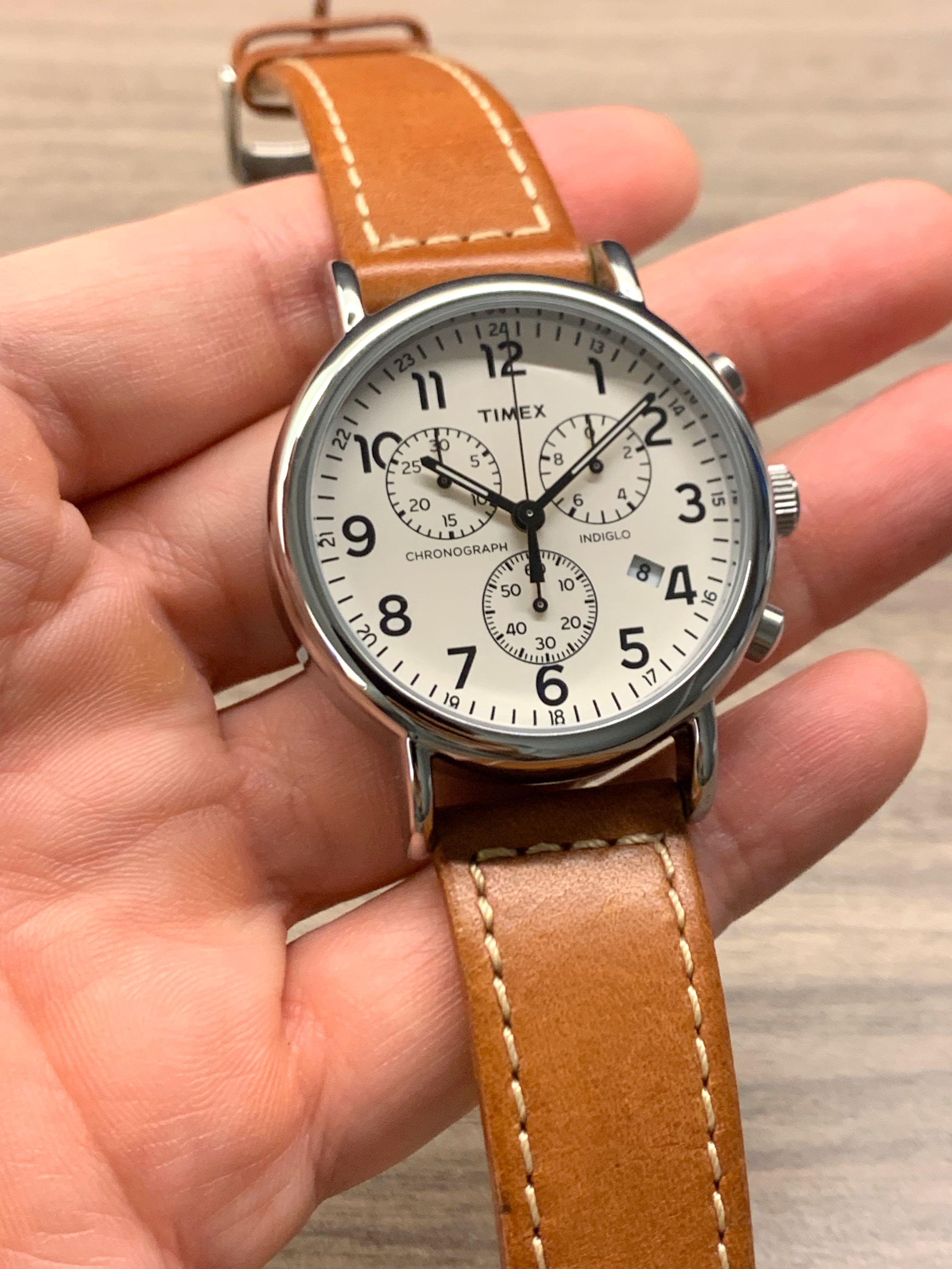 Timex weekender indiglo store