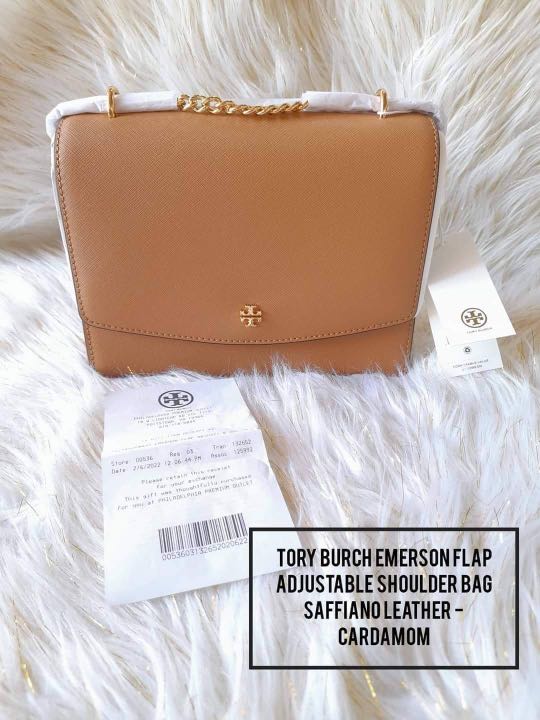 Tory Burch Emerson Flap, Luxury, Bags & Wallets on Carousell