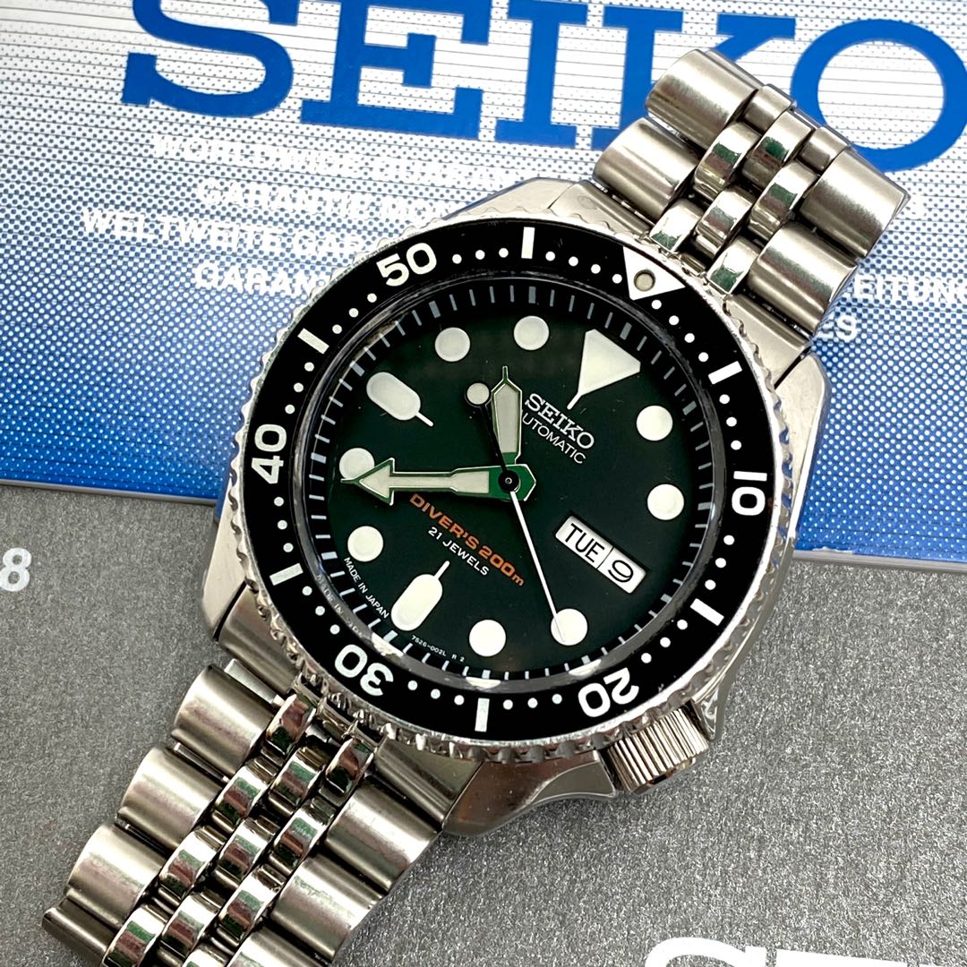 TP-SEIKO SKX007 made in Japan, Luxury, Watches on Carousell