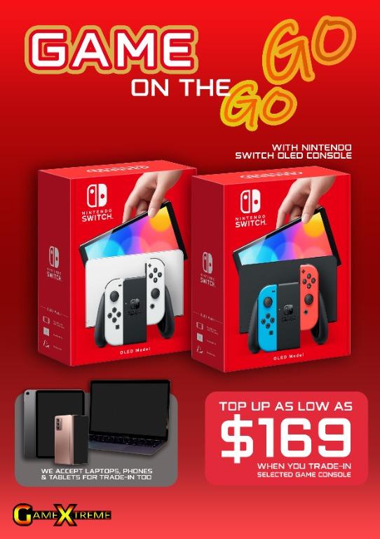 Nintendo switch trade in for new shop model