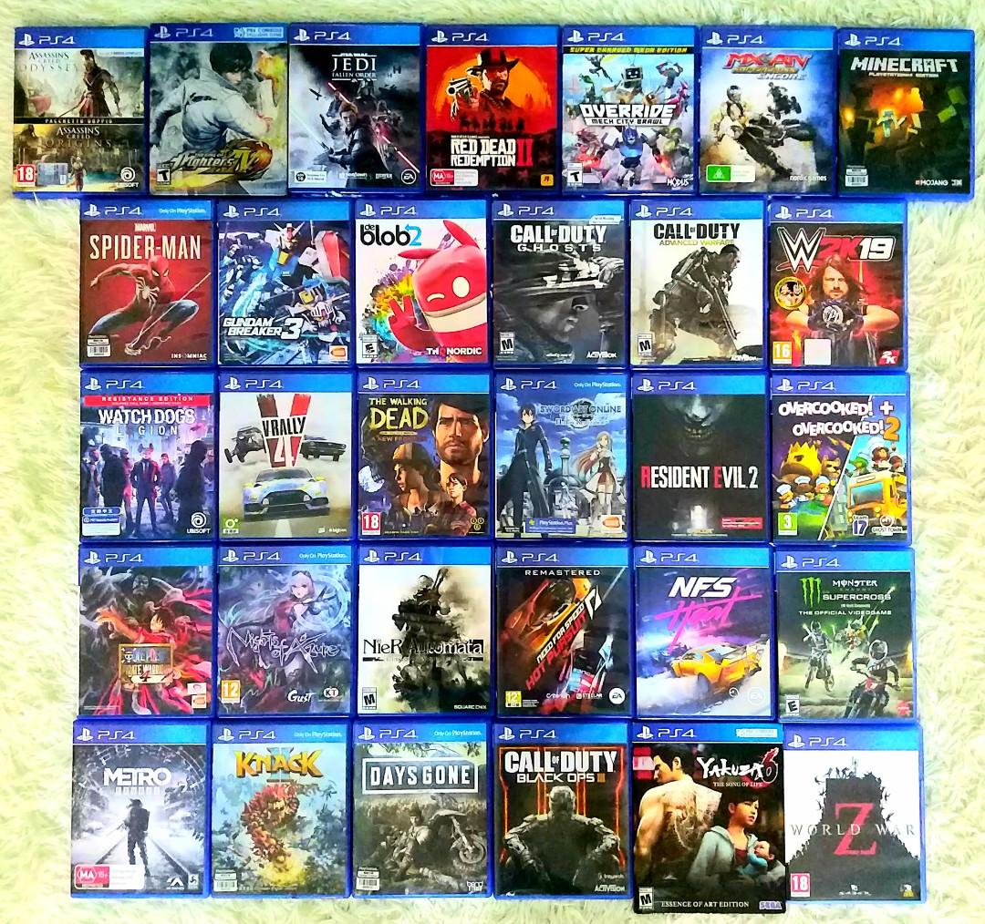 Playstation 4 outlet first games