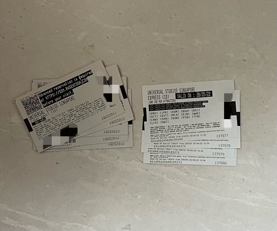 1 Day USS Express Pass (28 May 22), Tickets & Vouchers, Local