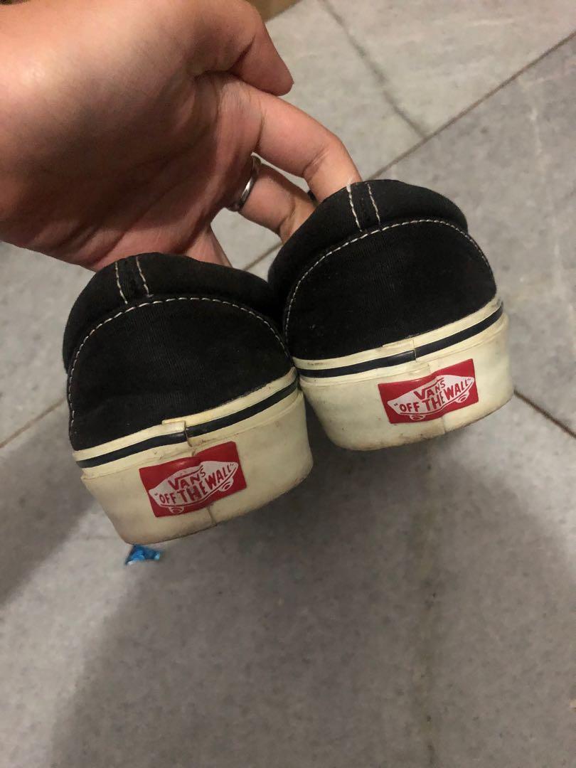 Vans Slip On size 38, Fesyen Wanita 