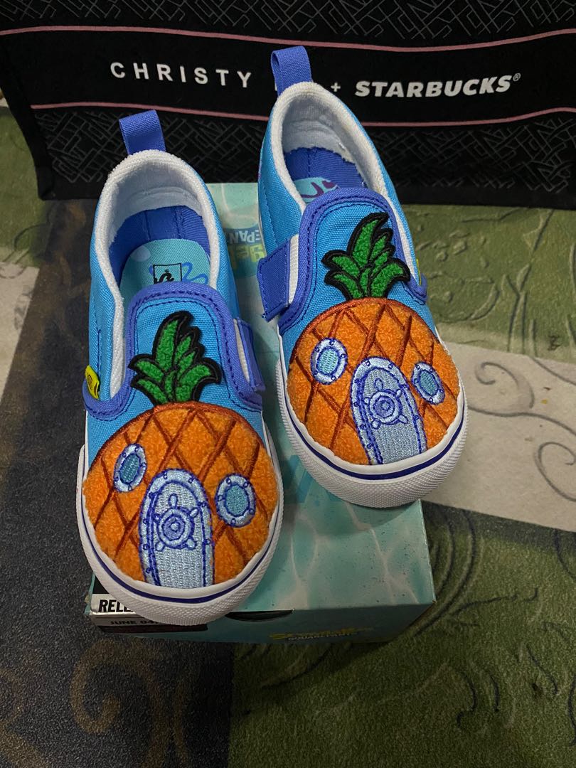 Spongebob vans toddler online