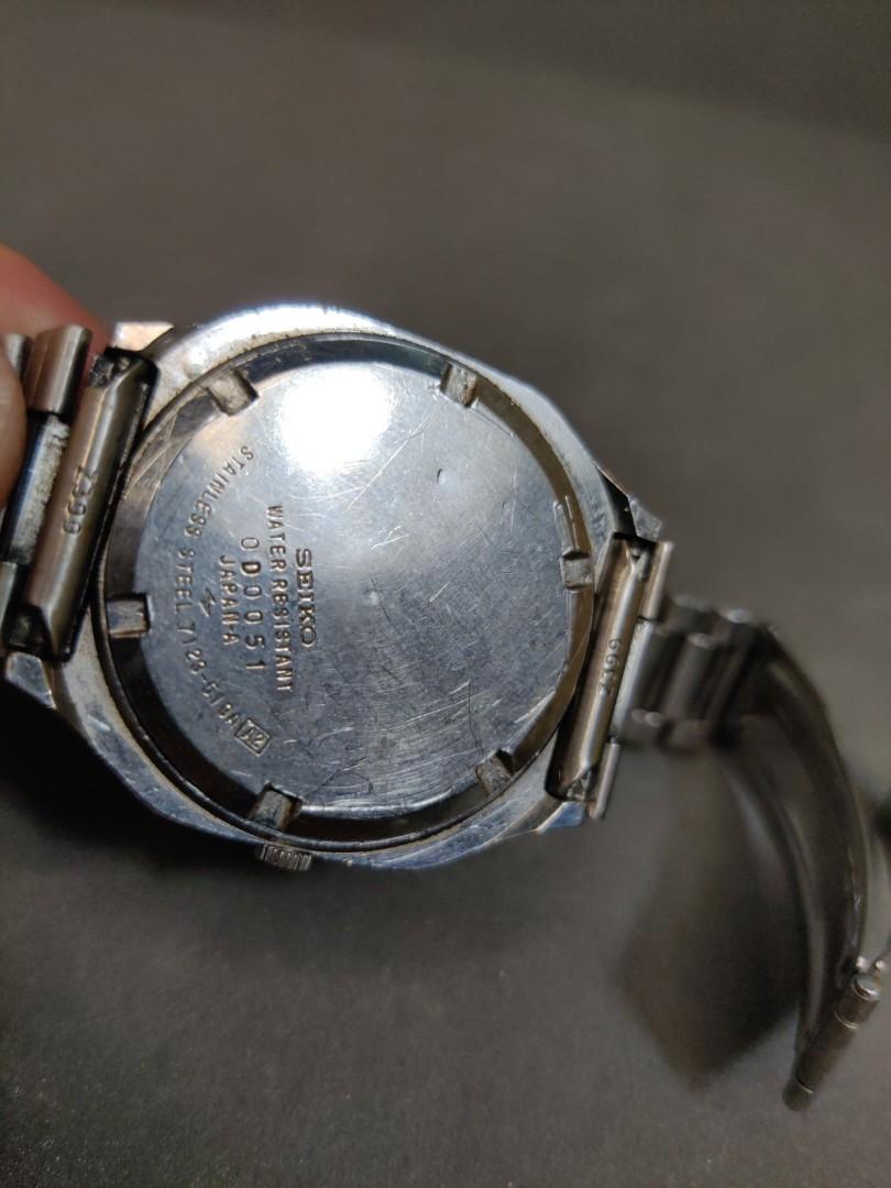 Vintage seiko Quartz watch day date ., Men's Fashion, Watches &  Accessories, Watches on Carousell