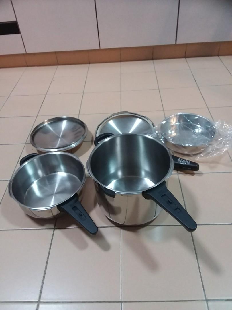 WMF Pressure Cookers. Made in GERMANY., Furniture & Home Living