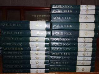 world book encyclopedia (a-z) + world book dictionary
