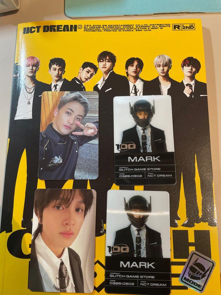 WTT NCT DREAM GLITCH MODE ALBUM SCRATCH VER PHOTOCARDS, Toys