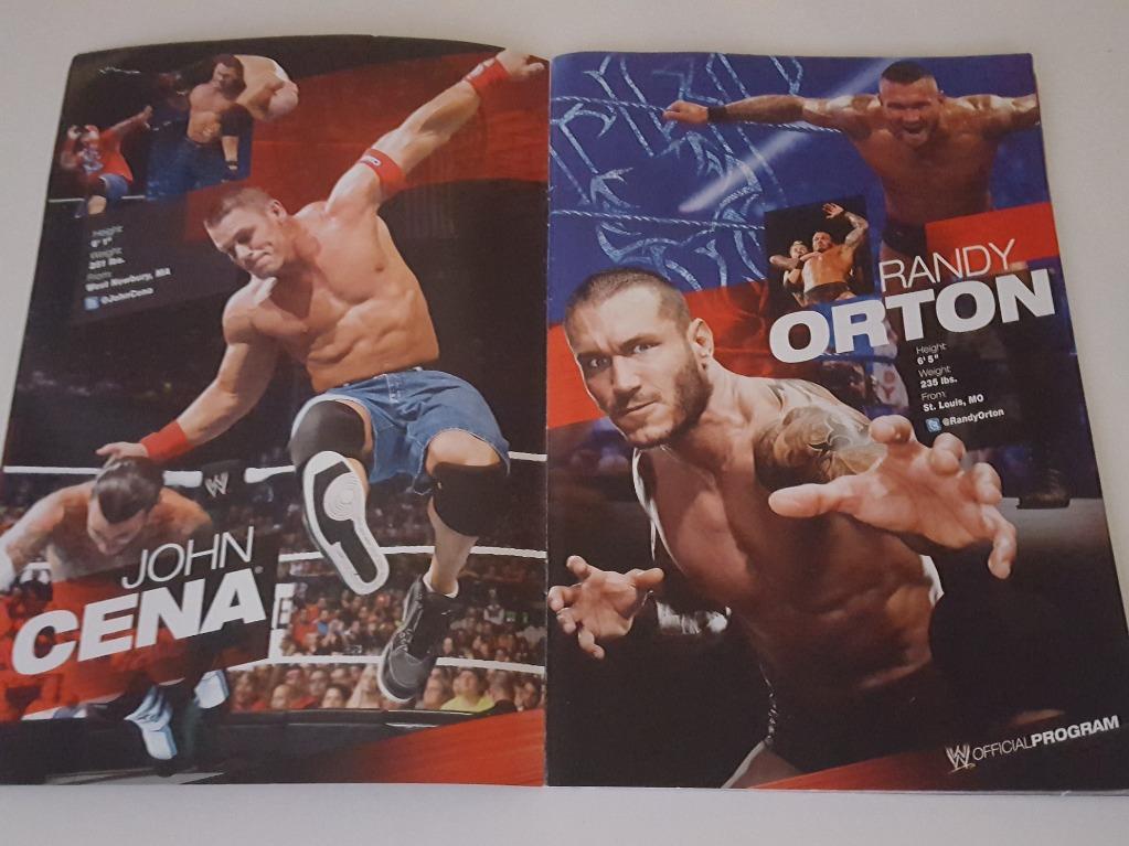 WWE Official Programme book, Hobbies & Toys, Books & Magazines, Fiction