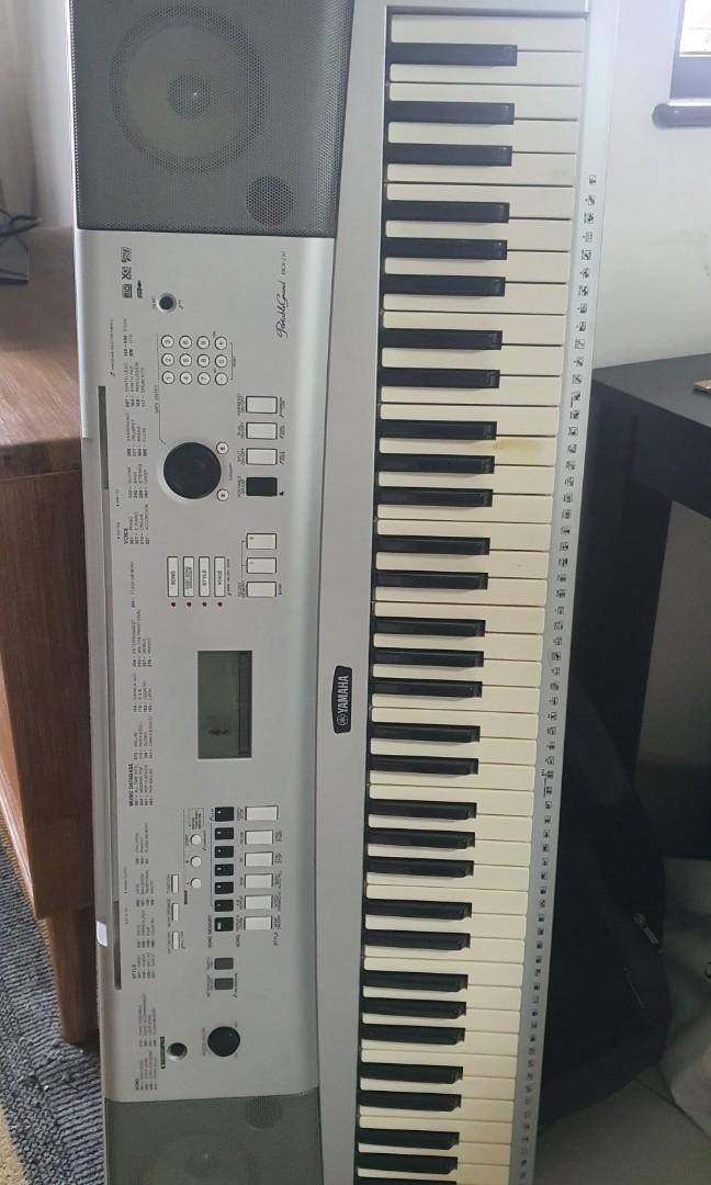 Yamaha portable grand piano keyboard dgx230, Hobbies & Toys, Music