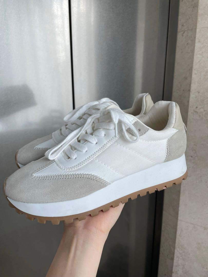 zara glitter trainers