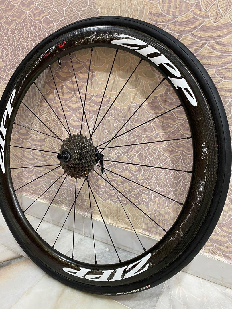 Zipp 303 Firecrest Tubular Sports Equipment Bicycles Parts