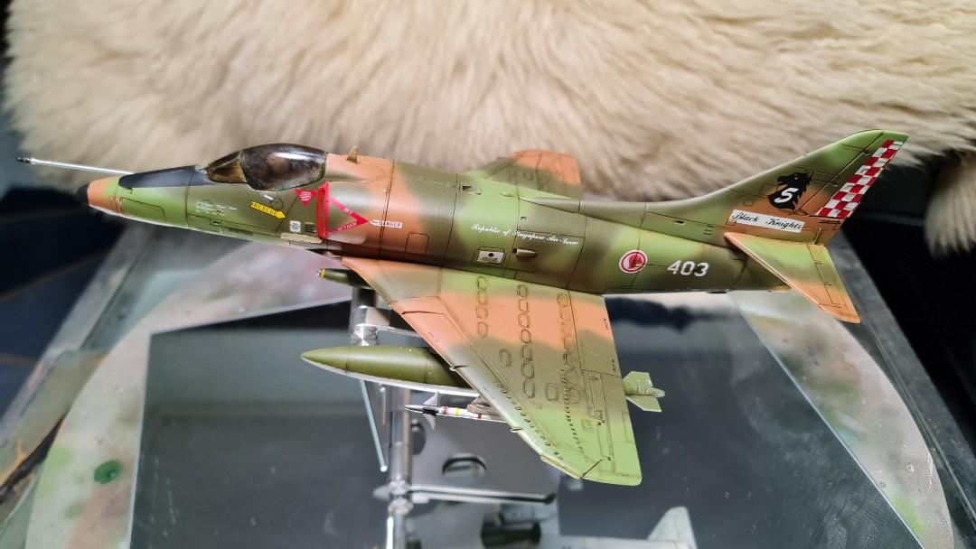 1/48 Big scale RSAF A4-SU Super Skyhawk (Full Load) - Black Knight ...