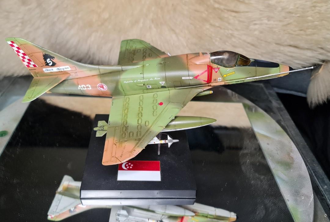 1/48 Big scale RSAF A4-SU Super Skyhawk (Full Load) - Black Knight ...