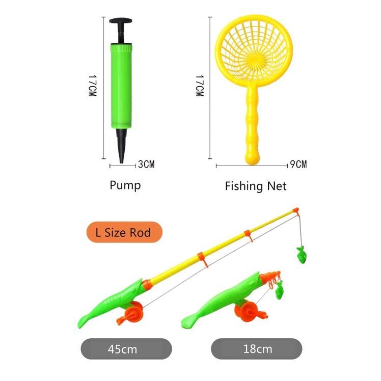 52/67/83pcs Magnetic Fishing Toy Set with Inflatable Pool Floating Magnet  Fishes HZ1440, Hobbies & Toys, Toys & Games on Carousell