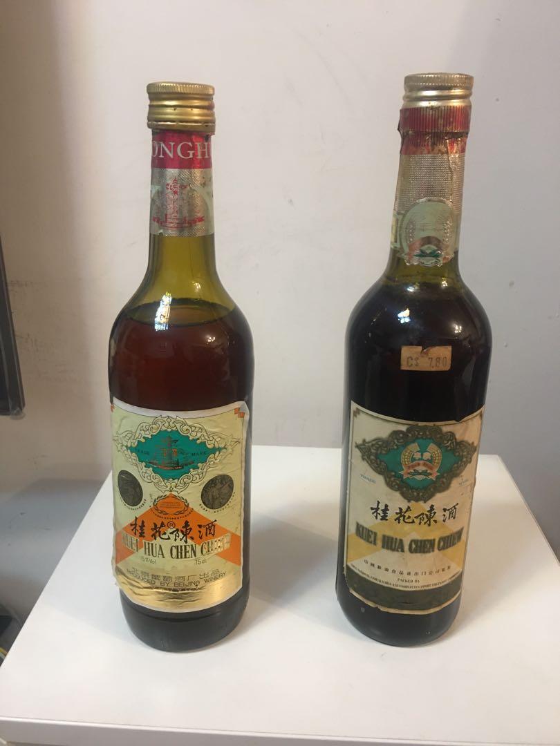 80年代桂花陳酒 嘢食 嘢飲 酒精飲料 Carousell