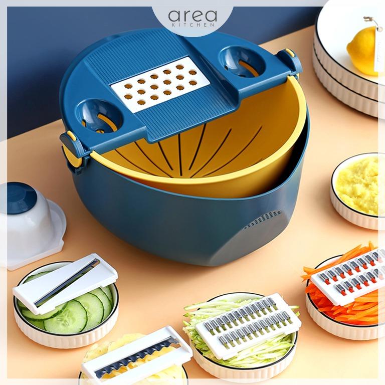 Orblue All-In-One Onion Holder - Onion Slicer and Chopper with