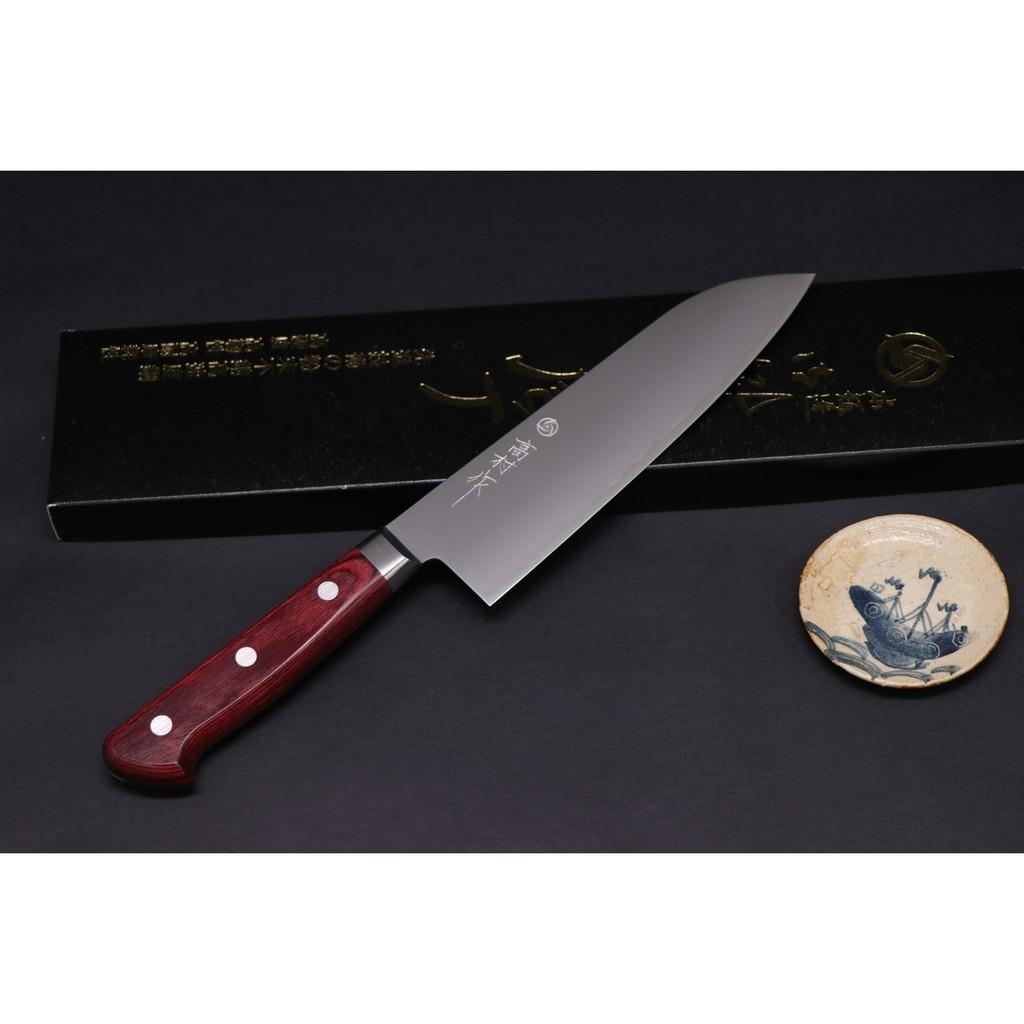 高村作 打雲花 特注 ワインレッドハンドル